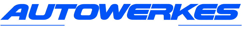 Electric Blue Autowerkes Service Logo